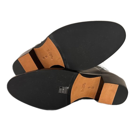 NIB COACH CAROLINE SEMI-MATTE RIDING BOOTS - Picture 10 of 10